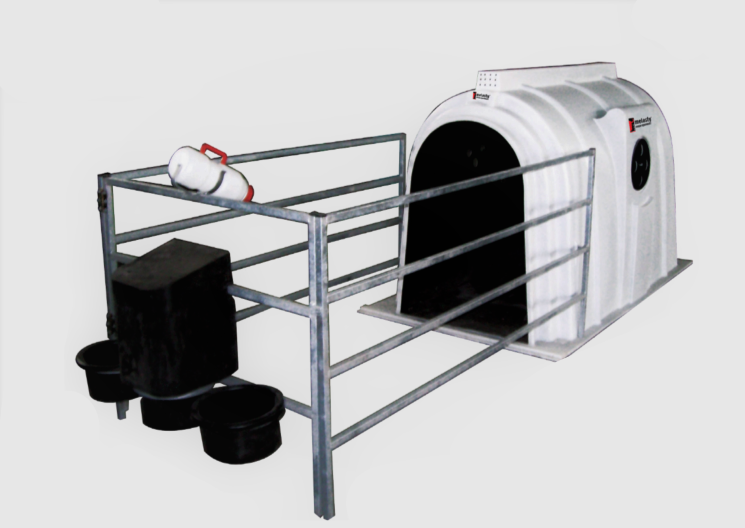 Дом теленка  (комплект) с садом